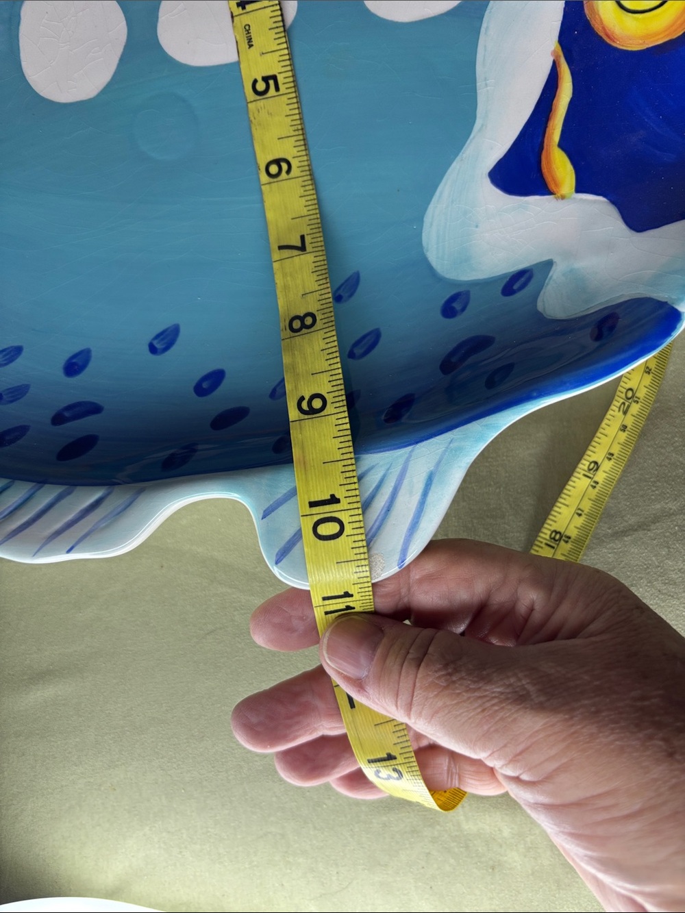 Large Ceramic Fish Serving Platter - Picture 8 of 8